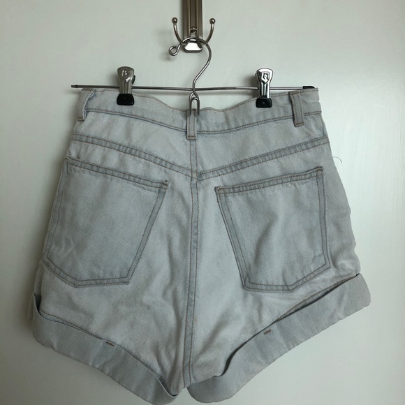 AMERICAN APPAREL DENIM SHORTS - Picture 3 of 8